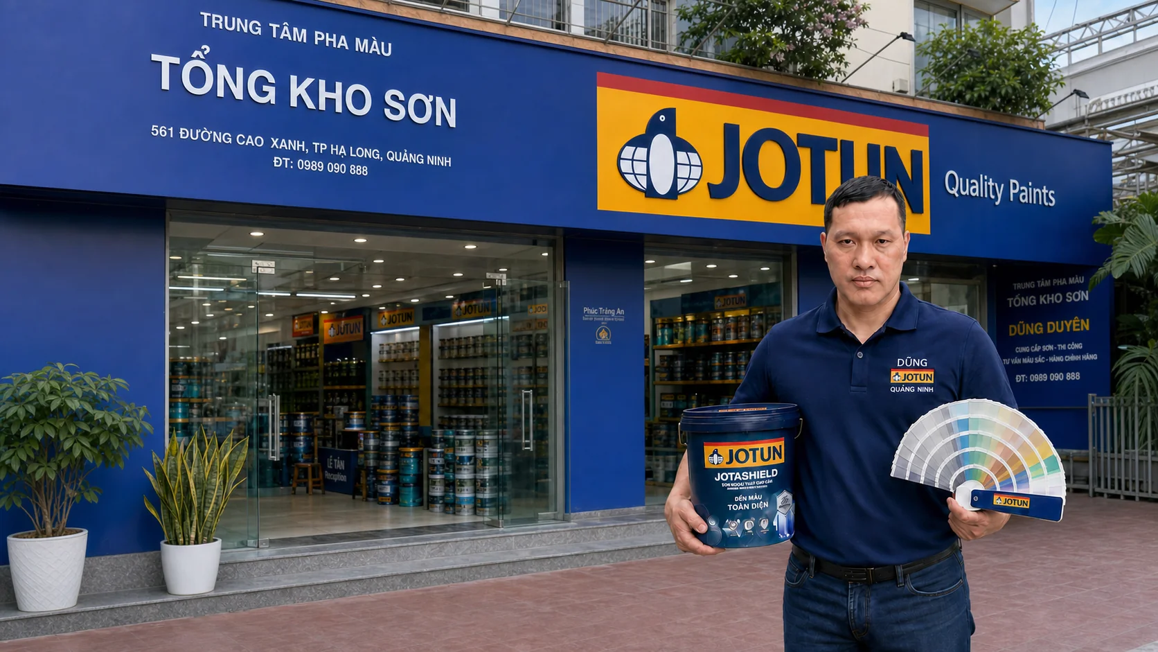 Dũng — Dũng Jotun Quảng Ninh, tư vấn sơn Jotashield tận nơi